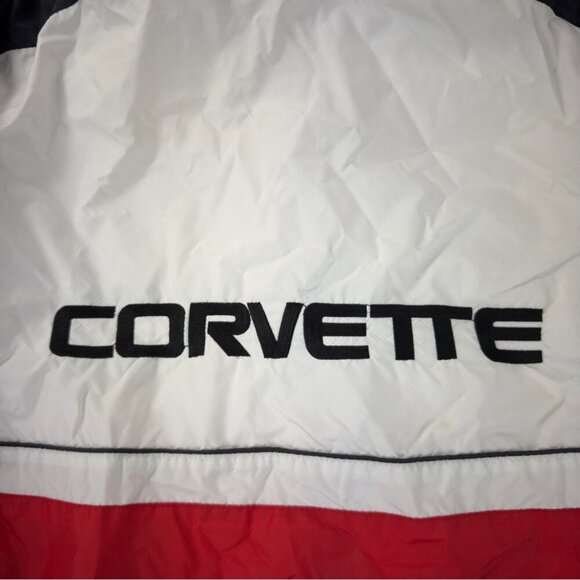 Vintage American Team Sports Men's Sz Large Racing Windbreaker Jacket 100% Nylon - Picture 13 of 13